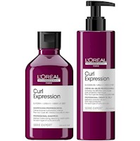 Shampoo Hidratante 300ml + Gel Rizos y Ondas LOreal Curl Expression